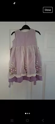 Monsoon Baby Girl Dress 12-18 Months • £8