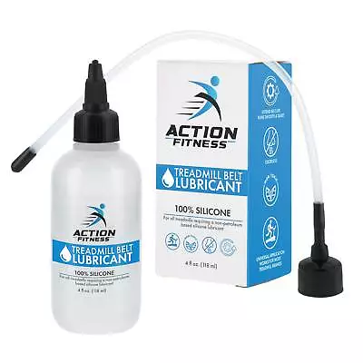 4oz Action Fitness 100% Silicone Treadmill Belt Lubricant Lube Application Tube • $9.99