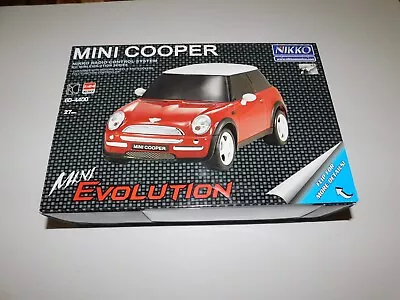 2004 NIKKO 1:24 Mini Copper - Mini Evolution R/C Car (49MHz) - NEW In Open Box! • $34.11