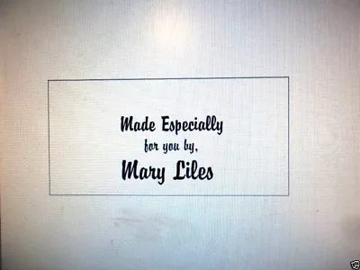 $34.99 • Buy 200  Personalized Clothing Sewing Labels SEW-IN
