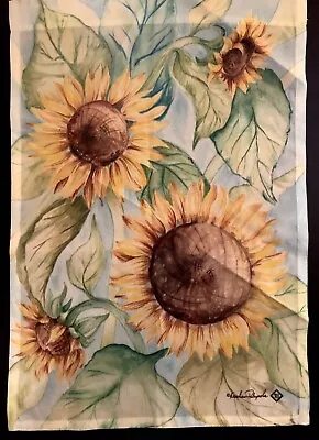 Sunflower Flower Patch Spring Summer Fall Mini Window Garden Yard Flag New • $8.97