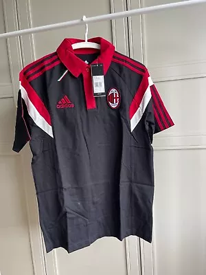 AC MILAN Adidas Polo Shirt Men's Size Small  • £29.95