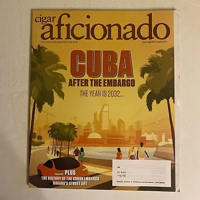 $19.99 • Buy Cigar Aficionado Magazine July August 2022 Cuba After The Embargo History Art