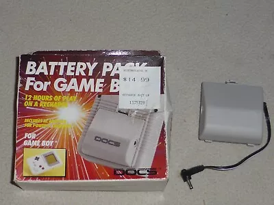 Rehargeable Battery Pack For Game Boy Docs Boxed Ac Adapter • $24.99