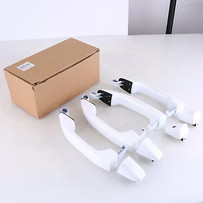 4PACK Olympic White Door Handles For 2014-2018 Chevy Silverado GMC Sierra • $68.11