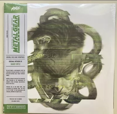 Metal Gear Solid Original Video Game Soundtrack 2XLP 180 Gram Green Smoke NEW • $69