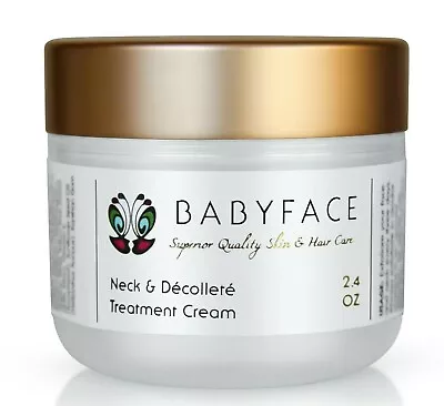 Babyface Neck Cream Decollete Firming Treatment DMAE Argireline Glycolic CoQ10 • $23.99