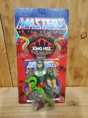 Vintage Masters Of The Universe King Hiss Action Figure • $55