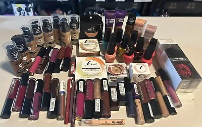 Lot Of (60) DAMAGED Mixed Makeup Pieces (see Description) DL4 • $88.88