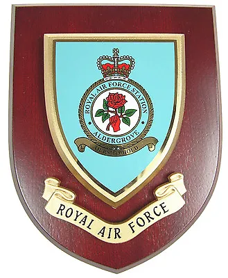 Raf Royal Air Force Station Aldergrove Classic Style Hand Made In Uk Wall Plaque • £21.99