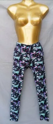 ⭐Chipie Size XS Multicolour 80s 90s Stretch Limited Edition Leggings  • £12.50