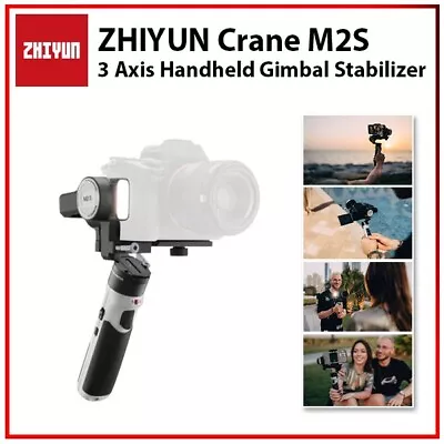 ZHIYUN-Tech Crane M2S 3-Axis Motion Cam Stabilizer Handheld Gimbal Standard Kit • $435