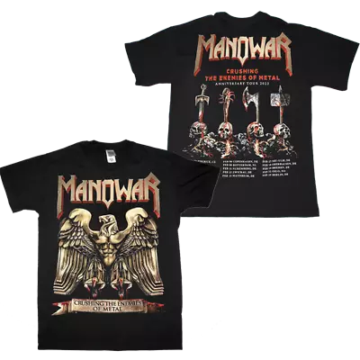 Anniversary T-Shirt Tour 2023 Manowar Black Comics Universe Convention1 • $20.99