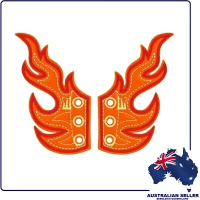 Shwings - FLAME ORANGE Shoe Wings - Makes Old Shoes New Makes New Shoes Fly! • $1.92