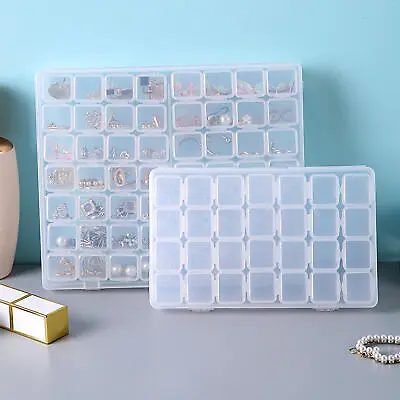 28/56 Compartment Small Organizer Storage Plastic Box Craft Nail Art Fuse Beads • $8.82