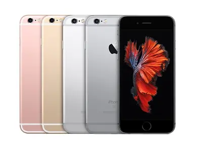 Apple IPhone 6S 16GB 32GB 64GB Unlocked 4G IOS Smartphone Excellent Condition • £74.99