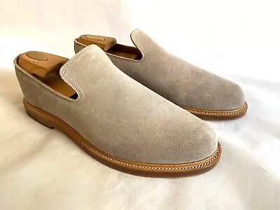 Viberg Pewter Eco Veg Suede Slippers Size 9 Viberg • $399.50