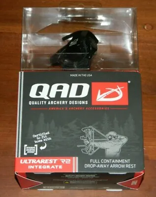 NEW QAD Ultrarest Integrate R2 QAD- Black - Bow Rest- Right Handed- Integrated • $169.99