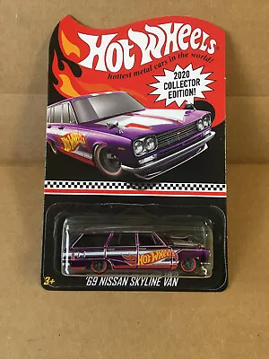 Hot Wheels '20 Collector Mail-in Promo Purple '69 Nissan Skyline Van • $20