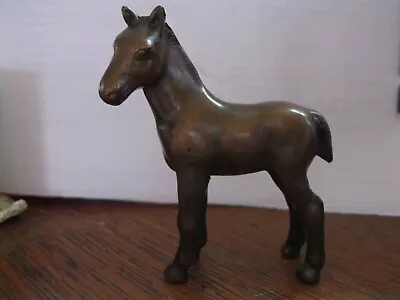 Solid METAL COLT - Young HORSE - Bronze / Copper Color Finish 3.25  Tall • $15