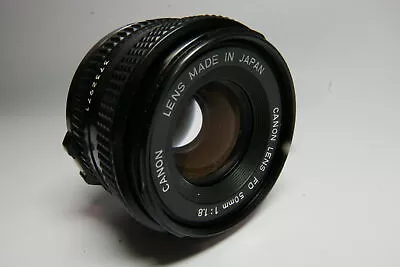 Canon FD 50mm F1.8 Standard Prime Lens *PLEASE READ* • £19.99
