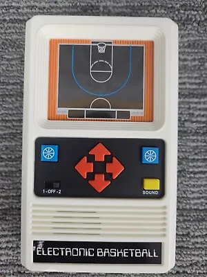 Mattel Electronic Basketball 1-2 Player Handheld Game Tested & Works • $14.95