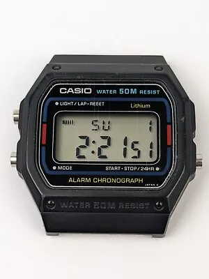 Vtg 1980's Casio W-10 Digital Watch Alarm Chrono Module 415 Rare • $161.99