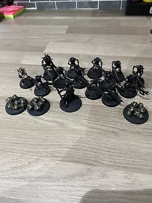 Warhammer 40k Necron Army With Overlord And Scarabs • £20