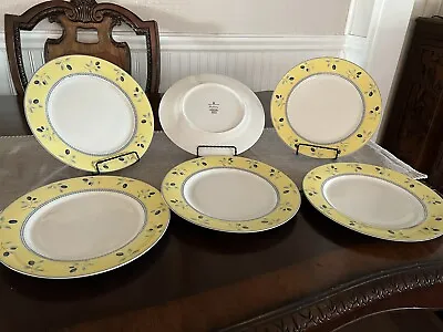 £38.41 • Buy Set Of 6 Royal Doulton BLUEBERRY 10 1/4  Dinner Plates