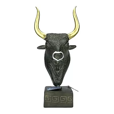 $54 • Buy Bull Head Minotaur Minoan Knossos Greek Statue Sculpture Museum Copy Cast Stone
