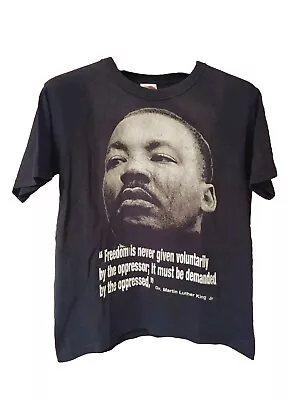 Vintage MLK MARTIN LUTHER KING Jr. T-Shirt Women's Small;Youth 14/16 • $10