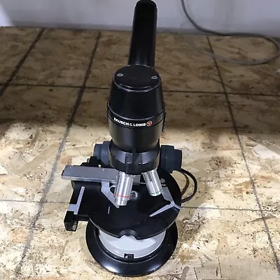 Vintage Bausch & Lomb Microscope With Objectives • $59.99