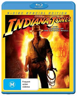 INDIANA JONES And The KINGDOM OF THE CRYSTAL SKULL - Blu-ray - New & Sealed INDY • $6.99