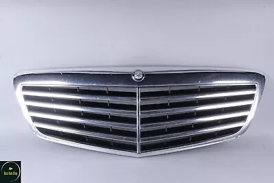 10-13 Mercedes W221 S550 S63 AMG Front Hood Radiator Grill Grille 2218800483 OEM • $124.99