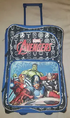 Kid's Avenders Soft Side Luggage Rolling Suitcase Marvel Avengers Endgame • $55