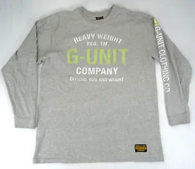 Vintage G Unit T-Shirt Mens Size L 50 Cent Hip Hop Spell Out Ecko Y2K 90s Sleeve • $41.61