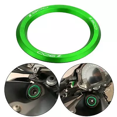 Ignition Key Hole Cover For Kawasaki Z900   2017 Decoration Cover Green • £10.72