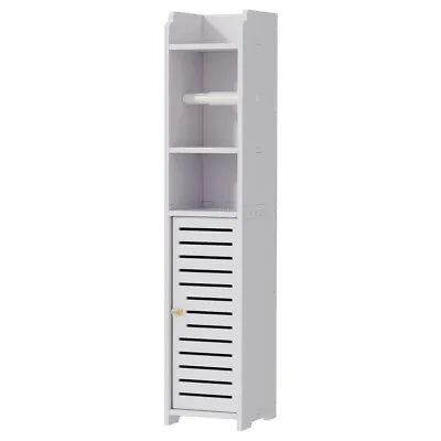 Artiss Bathroom Cabinet Toilet Roll Holder Tissue Organizer 3 Tier Floor Cabinet • $29.95