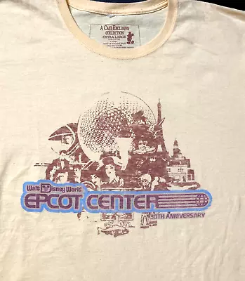 Epcot Center DisneyWorld 30th Anniversary Cast Exclusive Collection T Shirt XL • $29.99