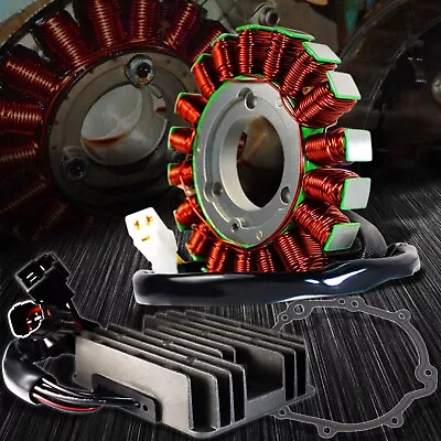 OE Magneto Coil Stator+Voltage Rectifier+Gasket Assy. Kit For 06-17 GSXR 600/750 • $139.98