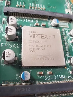 Xilinx Virtex-7 Virtex 7 XC7VX485T FFG1158ACX1229 DF4429154A 2x Units On 1 Board • $699.99
