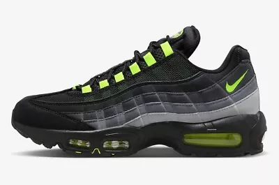 Nike Air Max 95 Black Reverse Neon JD US11 US11.5 US12 U13 • $259.95