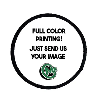 Custom Iron On  Printed Patches - Personalized Patches With Full Color Printing • $8.99