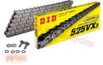 Honda XL1000 Varadero DID X-Ring Heavy Duty Drive Chain (525VX3 X 112) • $94