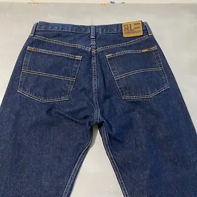 Polo Ralph Lauren Jeans Mens Size 33 X 30 Y2k Mexico The Easy Fit Straight Leg • $20.06