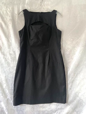 $27 • Buy Stylish   CUE   Black Cut Out Sleeveless Dress Size 14