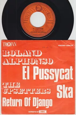£17.99 • Buy  Roland ALPHONSO * The UPSETTERS * 6T's SKA SKINHEAD REGGAE RE 45 * Listen!