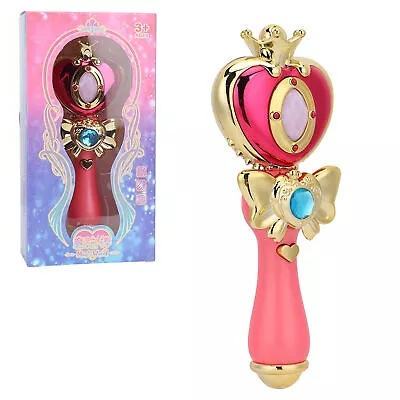 Sailor Moon Wand Kids Cartoon Fairy Stick With Music Luminous Wand • $24.43