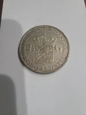 Netherlands 2 1/2 Gulden 1930  • $32