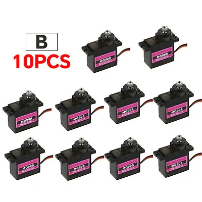 10pcs 9G Micro Servo Motor Metal Gear MG90S For RC Helicopter Airplane Car Robot • $25.20